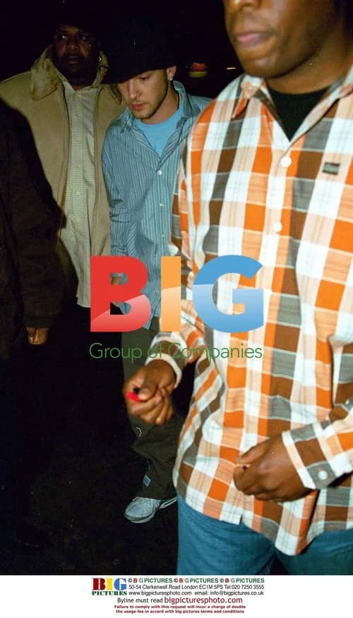Justin Timberlake at Mayfair Club, London