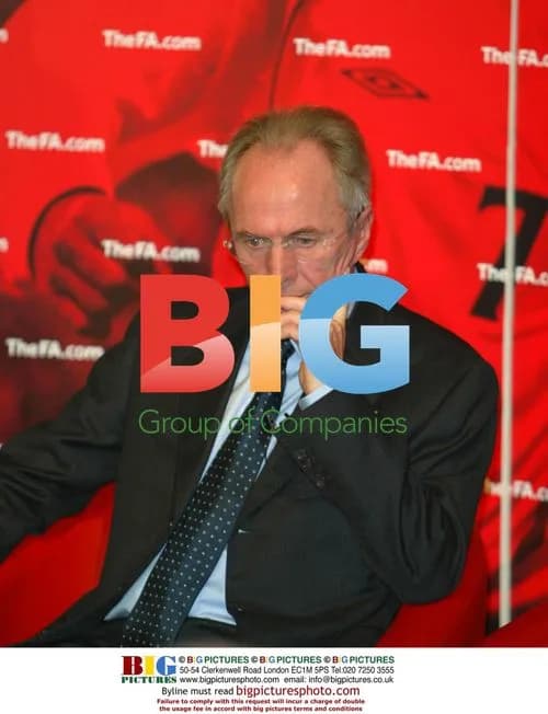 Sven Goran Eriksson at FA Ceremony