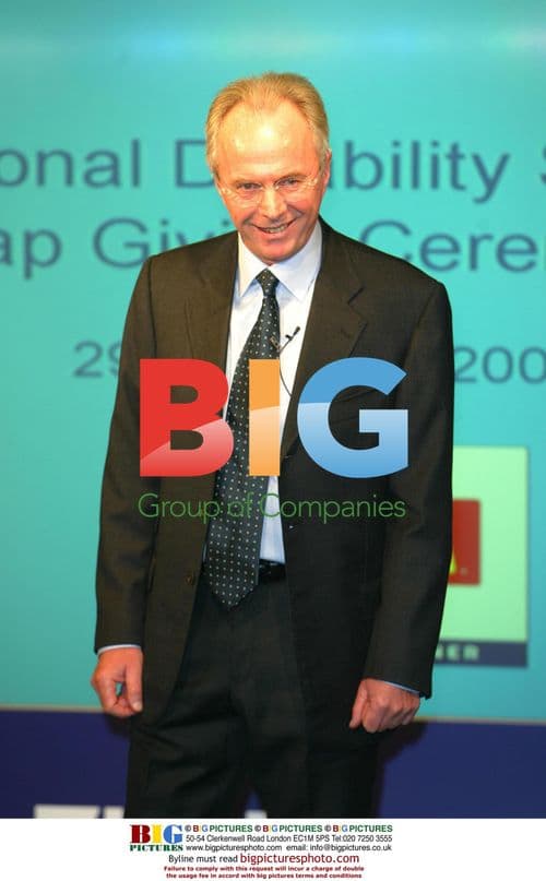 Sven Goran Eriksson at FA Presentation Ceremony