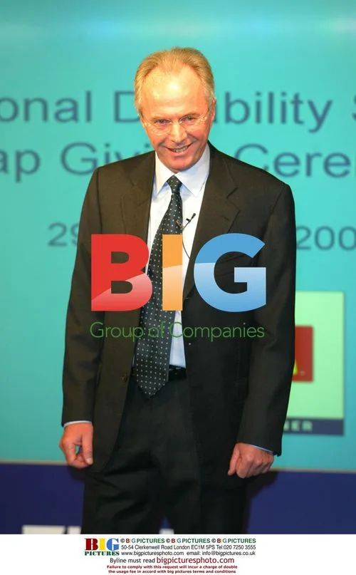 Sven Goran Eriksson at FA Presentation Ceremony