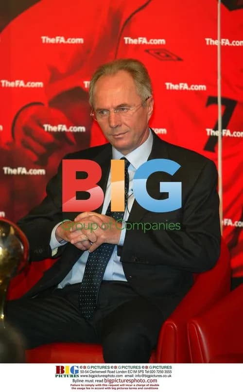 Sven Goran Eriksson at FA Ceremony
