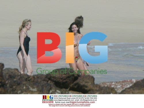 Brad, Jen, Courtney & David Celebrate New Year