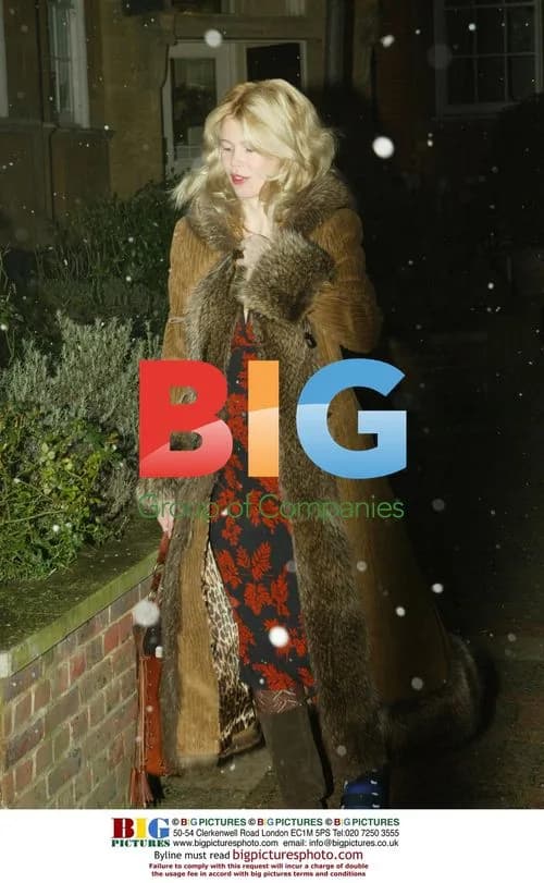 Pregnant Claudia Schiffer Leaving Home