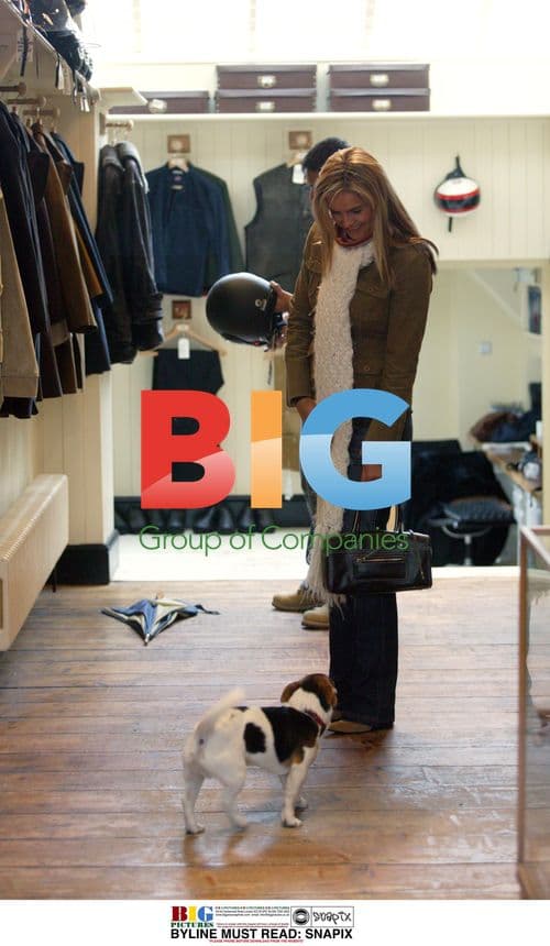 TV Presenter Katie Hill Shopping in North London