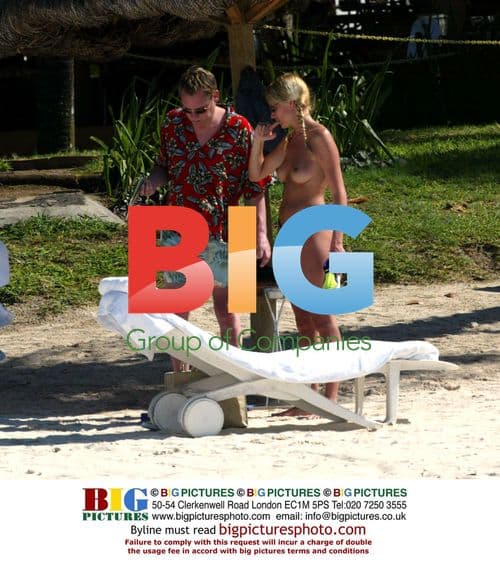 Vic Reeves and Nancy Sorrell on Honeymoon