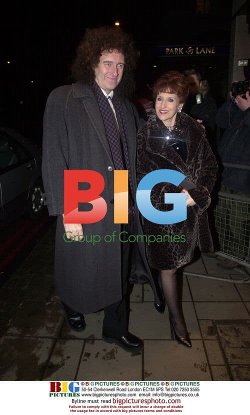 Brian May and Anita Dobson at UKC Hero Awards