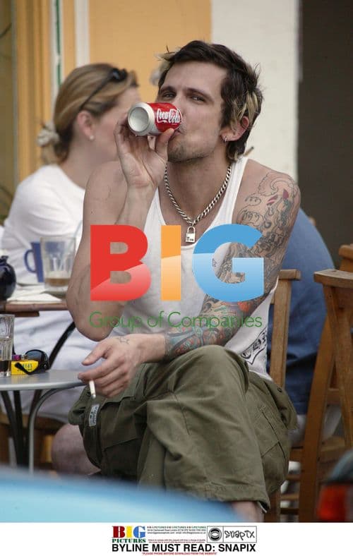 Ashley Hamilton Lunching in North London