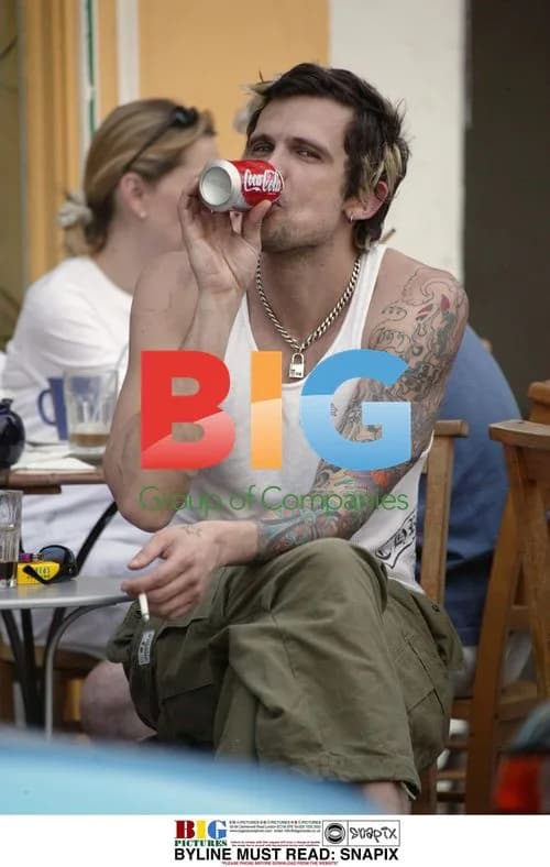Ashley Hamilton Lunching in North London