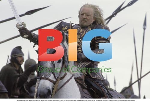 LORD OF THE RINGS: RETURN OF THE KING - Theoden Rallies Rohan Soldiers