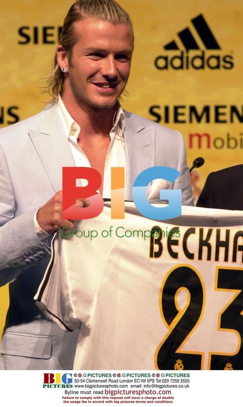 David Beckham Joins Real Madrid
