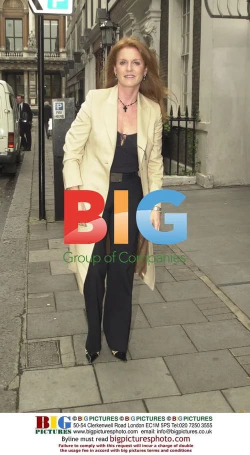 Sarah Ferguson at Joan Collins Charity Event