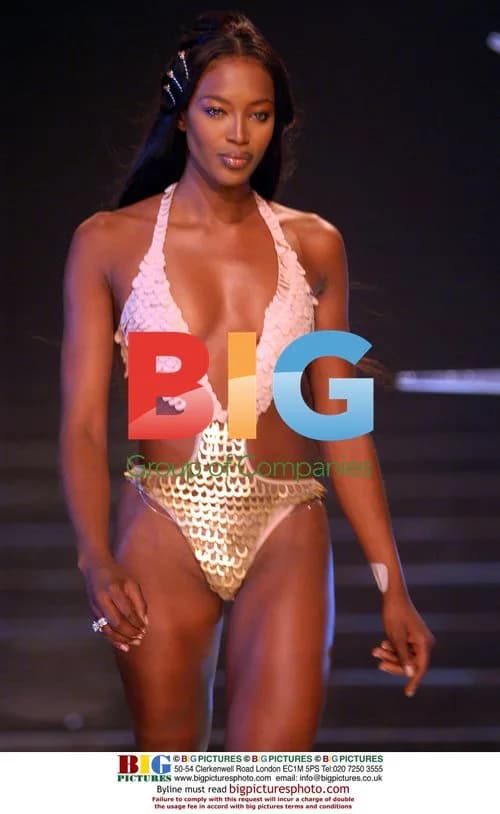 Naomi Campbell at Sao Paulo Fashion Week 2003