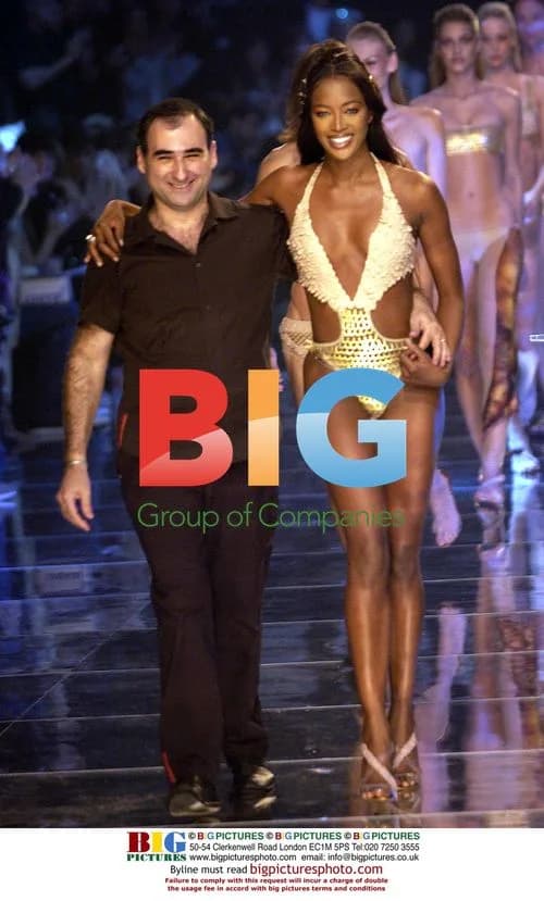 Naomi Campbell at Sao Paulo Fashion Week 2003