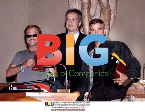 George Clooney and Lucio Dalla Testify for Heart Foundation