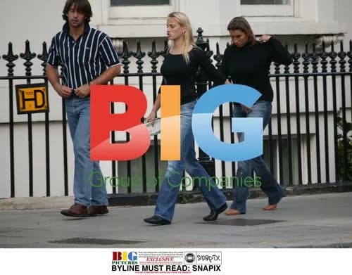 Jelena Dokic Walks with Friends in London