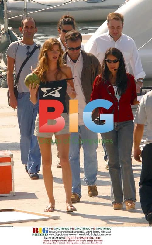 Gisele Bundchen Filming in Rio
