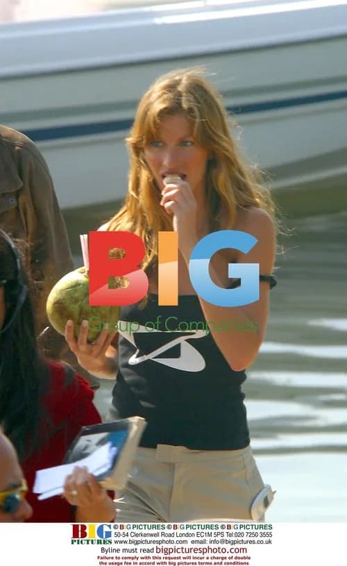 SuperModel Gisele Bundchen on Rio Shoot