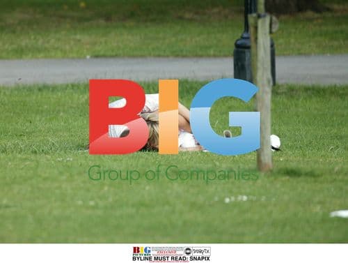 Kerrie Taylor and Husband in Park