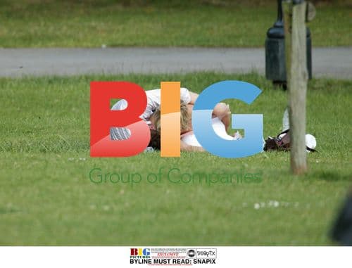 Kerrie Taylor and Husband in North London Park