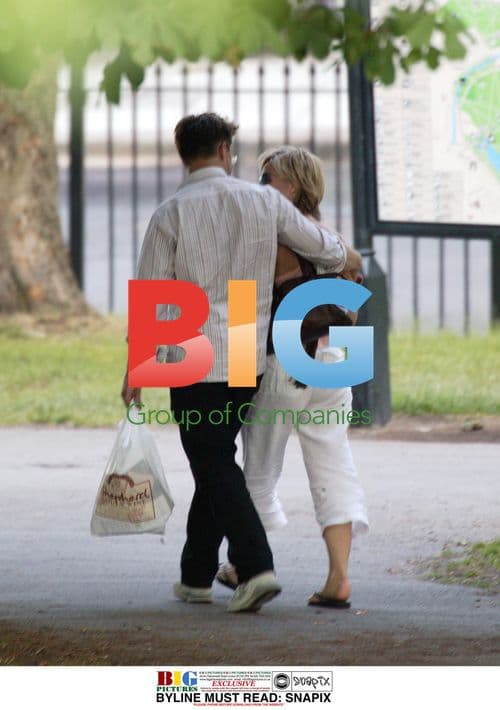 Kerrie Taylor and Husband in London Park