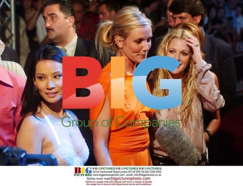 Diaz, Barrymore, and Liu at 'Charlie's Angels' Premiere