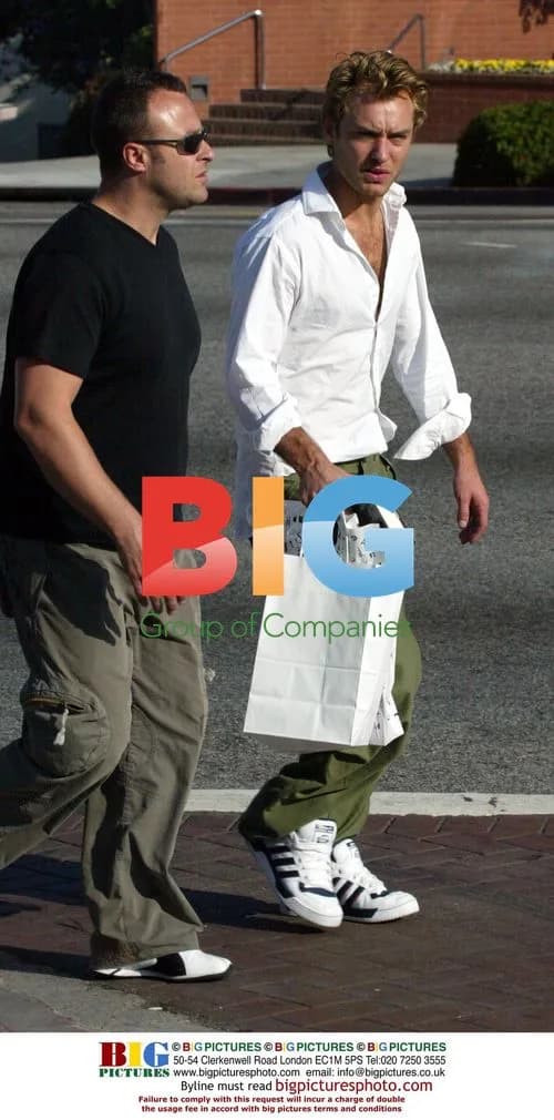 Jude Law shopping in LA