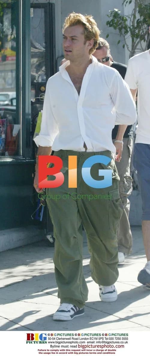 Jude Law Shops in LA After Scandal