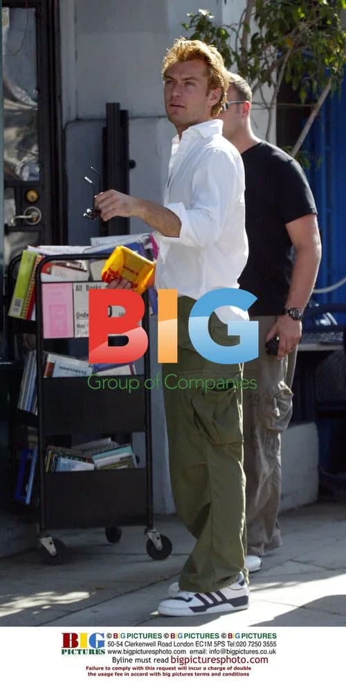 Jude Law Shopping in LA