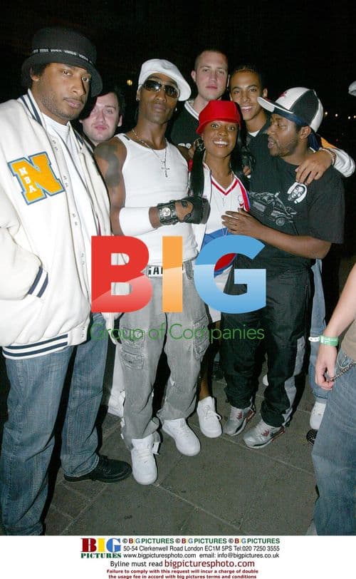 Simon from Blue at 'Party in The Park' after party