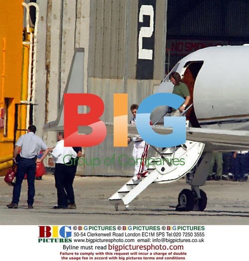 Elton John Arriving in Malta for Concert