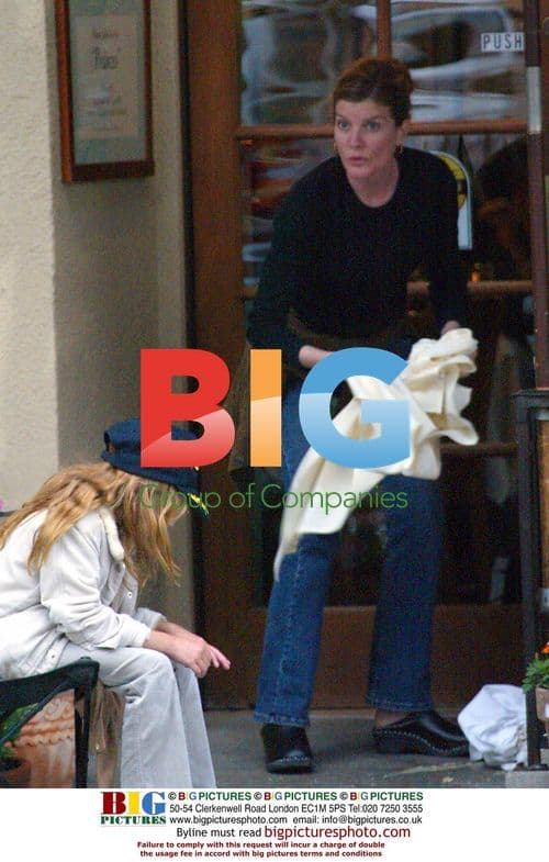Rene Russo Cleans Up After Daughter's Vomit