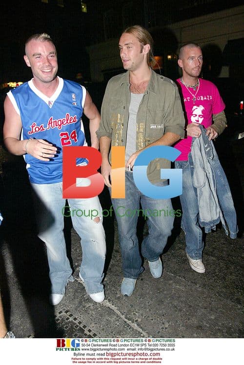 Calum Best with Adee and Fran at Funky Buddha