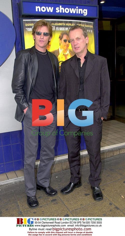 Dennis Leary & Frank Skinner at 'Double Whammy' Premiere