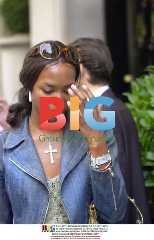 Naomi Campbell Leaving The Four Seasons in Paris