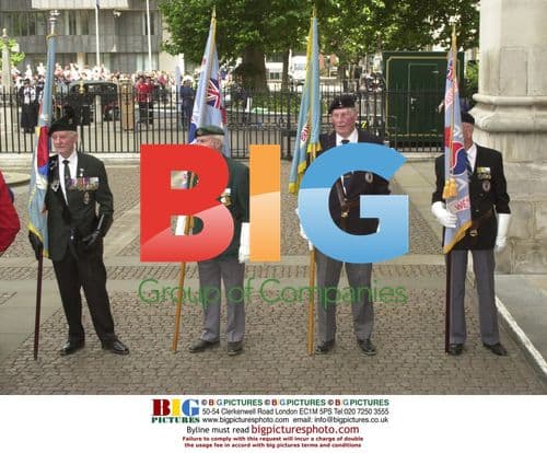 Veterans at Westminster Abbey Korean War Service