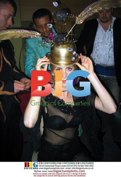 Lady Emily Crompton at Ascot Hat Show