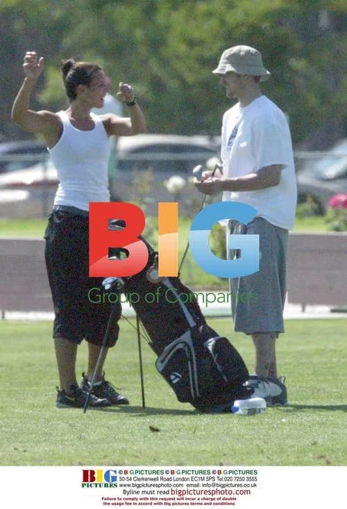 Justin Timberlake golfing with girlfriend
