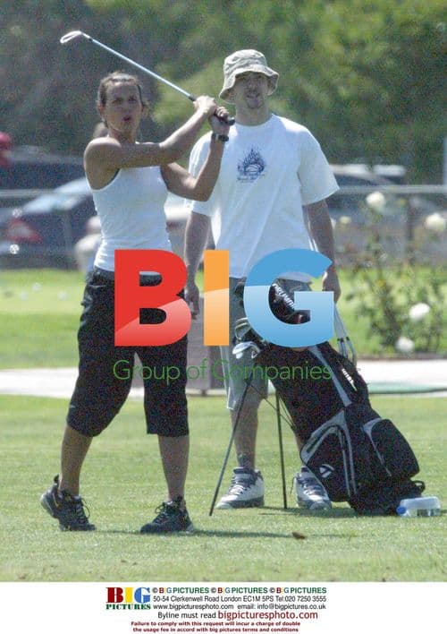 Justin Timberlake on Golf Course