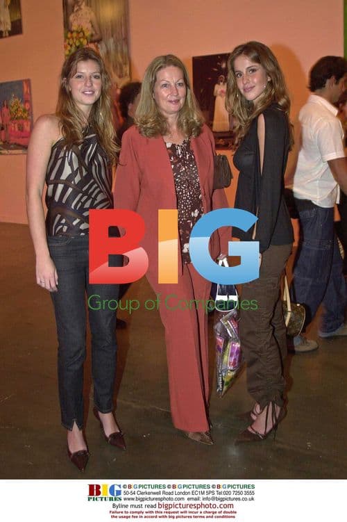 Patricia and Gabriela Bundchen at Sao Paulo Fashion Week