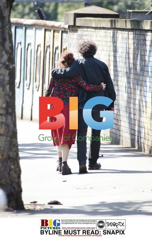 Helena Bonham Carter and Tim Burton Out in London