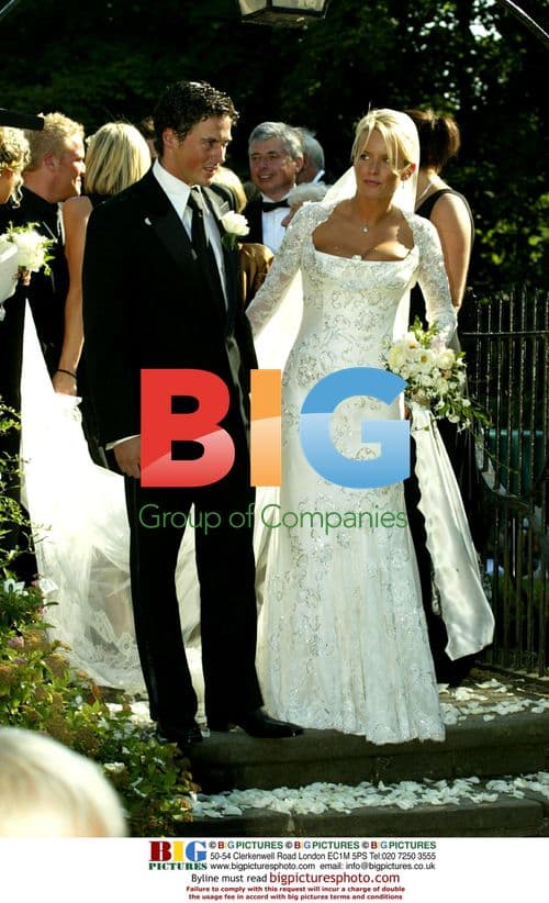 Bride and Groom at Wedding in Cheshire