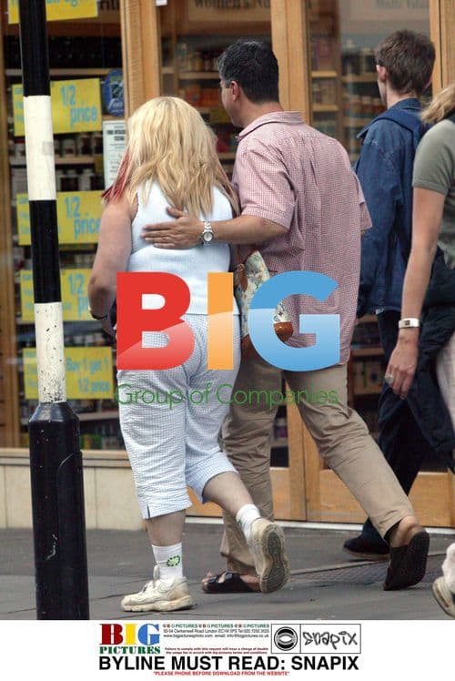 Vanessa Feltz Seen Biking in London