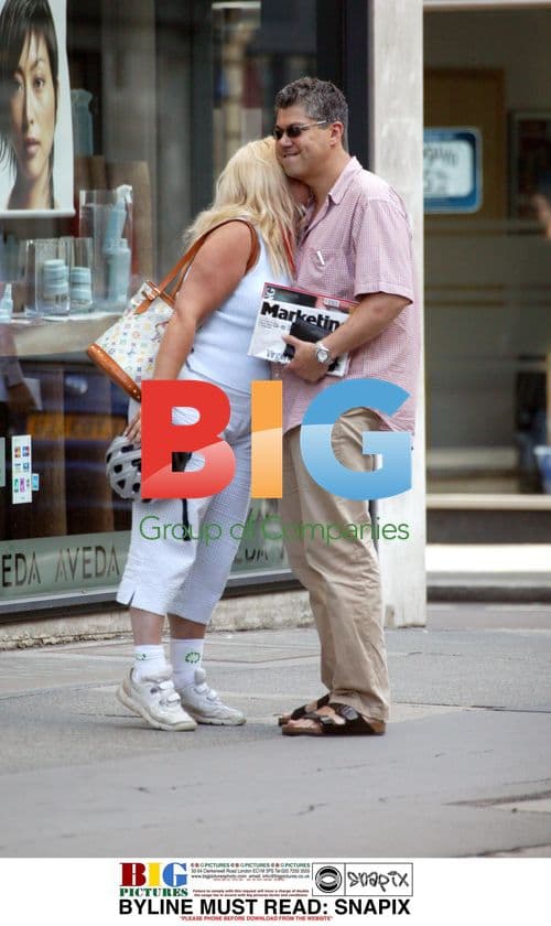 Vanessa Feltz bicycling in London