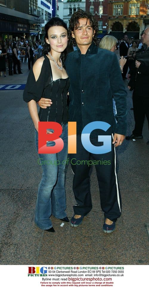 Orlando Bloom and Keira Knightley at 'Pirates' Premiere