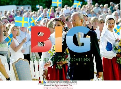 King Gustaf at Crown Princess Victoria's 26th Birthday