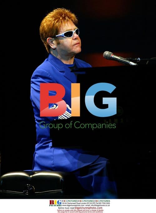 Elton John Performs at Hampton Court Palace