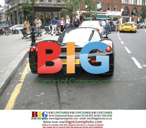 Singer Jay Kay in Ferrari Enzo