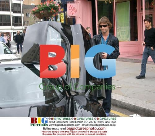 Singer Jay Kay in Ferrari Enzo on Kings Road