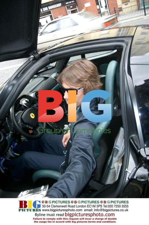 Jay Kay in Ferrari Enzo on Kings Road