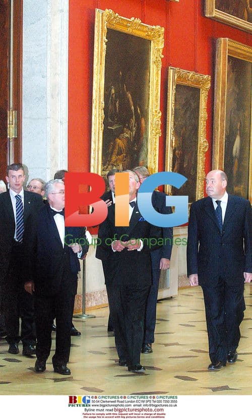 Prince Charles Visits St. Petersburg